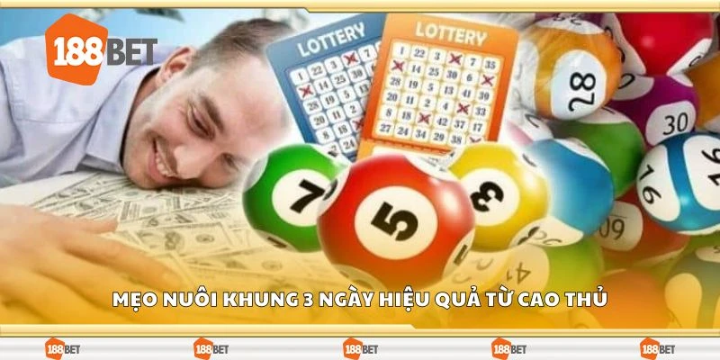 Mẹo nuôi khung 3 ngày hiệu quả từ cao thủ